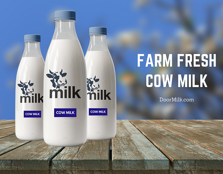 Farm Fresh Raw Cow Milk - 1 L